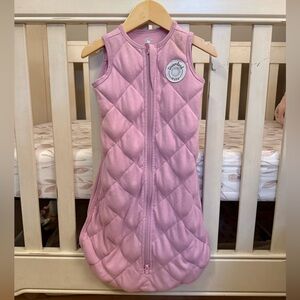 Pink Quilted Kids Pajama Sleep Sack